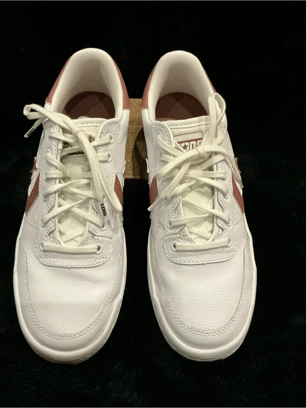 Converse CONS Fastbreak Pro Ox White/Saddle Size M 7.5 W 9